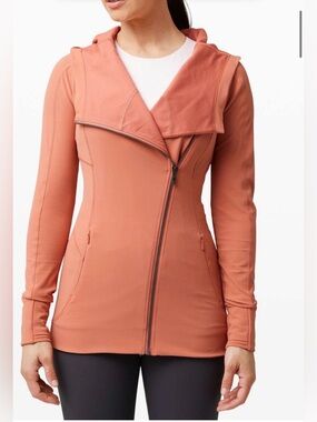 Lululemon Every Journey Hoodie II long Rustic Coral Size 12